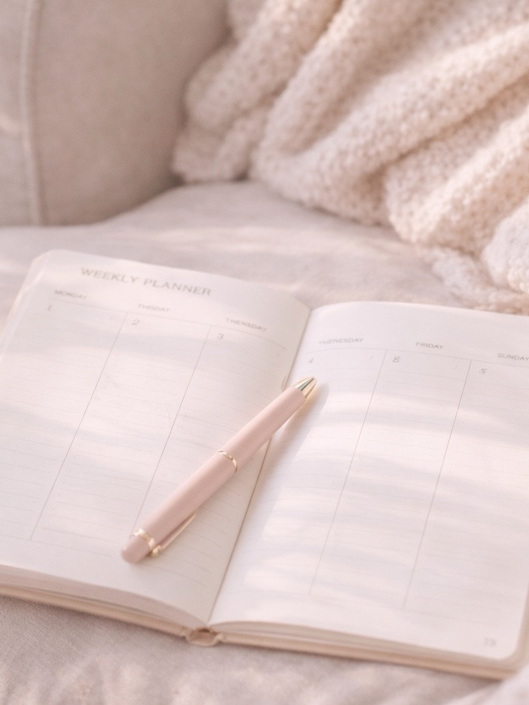 How to Plan Your Week Like a Cozy, Organized Girl